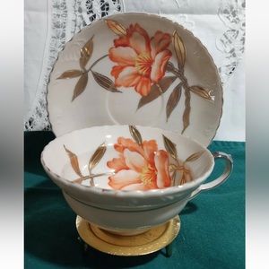 collectable Vintage Shofu-China tea Cup And Saucer  set , Made in  Japan